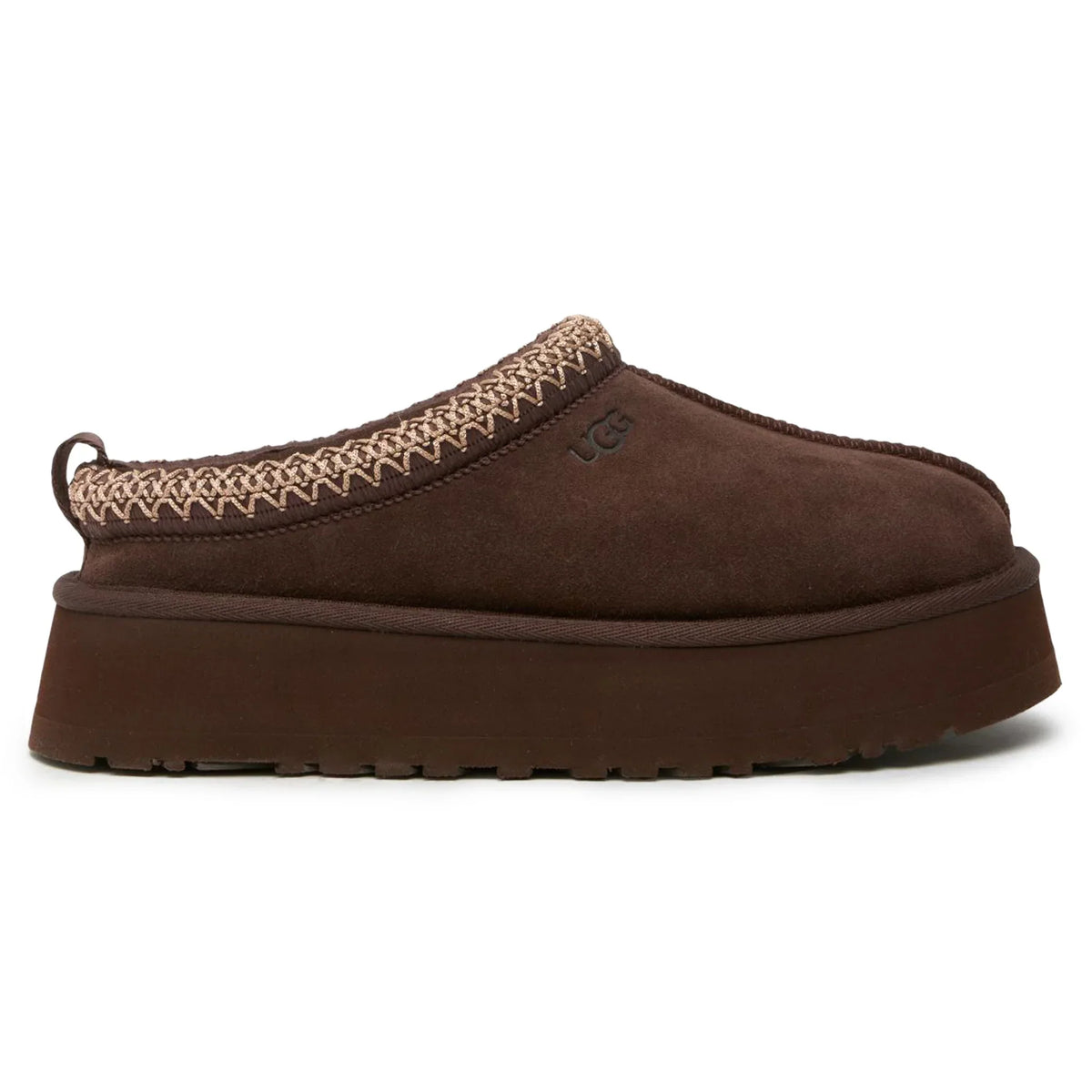 UGG Tazz Platform Burnt Cedar Slippers (W) (2024) - Brown