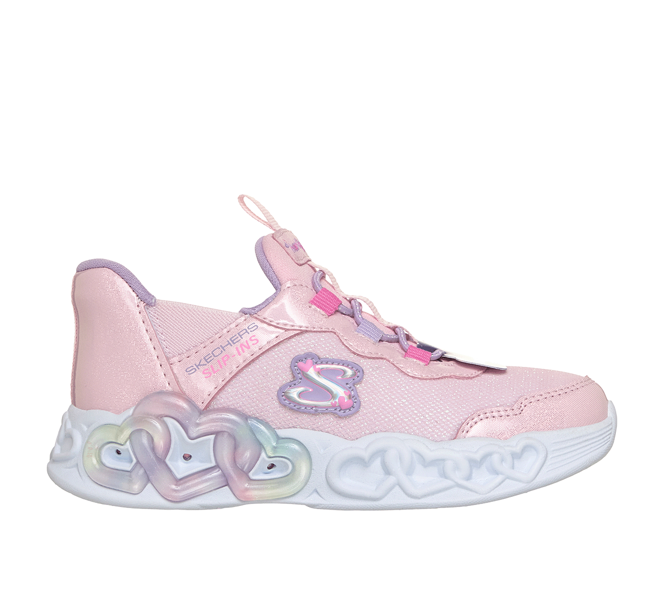 Skechers Slip-ins: Infinite Heart Lights - Sparkle Heart