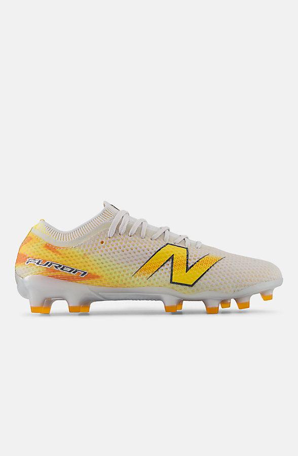 New Balance Furon Women's Elite MG V9 Boots - Fresh Air/Satsuma Orange