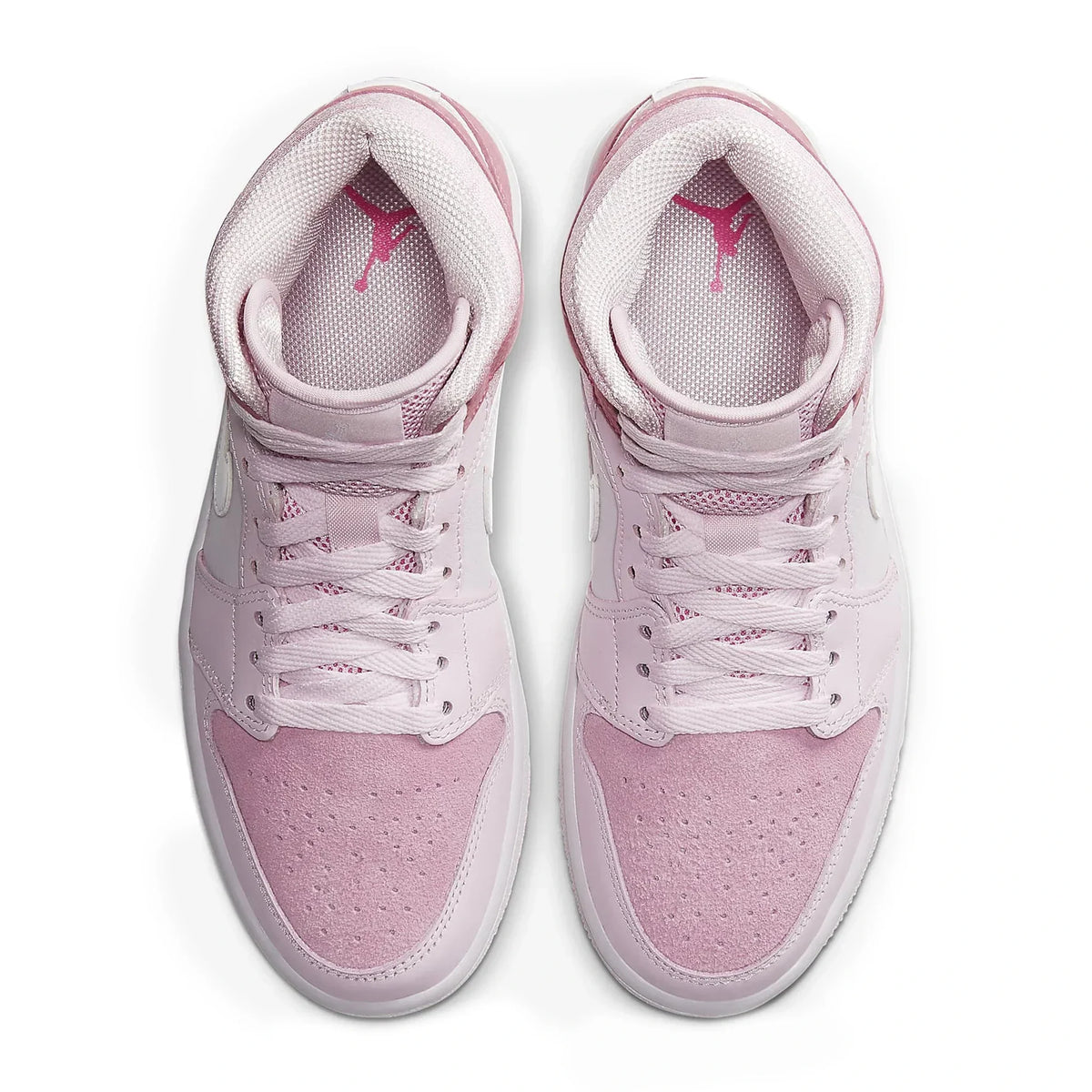 Air Jordan 1 Mid Digital Pink - Women's Sneakers