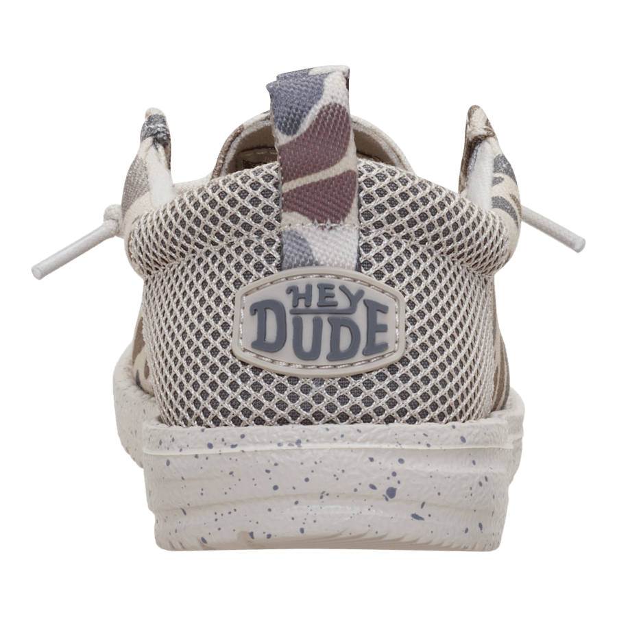 HEYDUDE X BURLEBO Wally Funk Youth Deer Camo